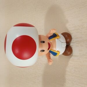 Super Mario 4" Action Figures Red Toad